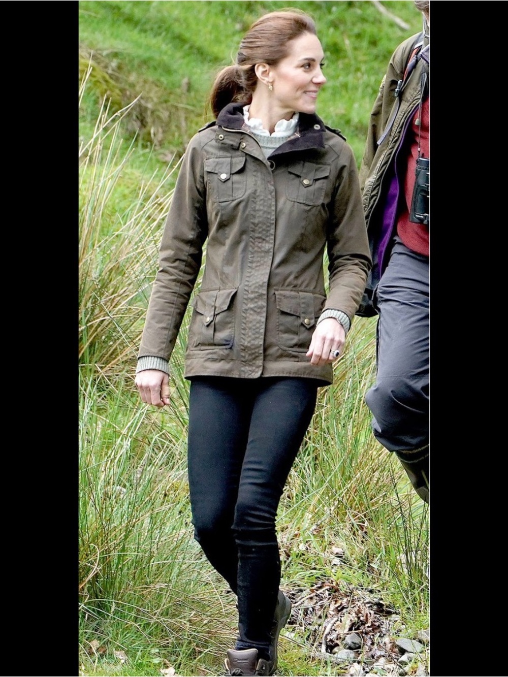 Barbour Women’s Olive Green Quilted Jacket | UK 8 / US 4-Kate Middleton Favorite